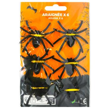 Украшение для праздника Carnival Паучки 7см