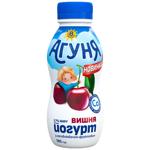 Йогурт Агуня вишня 2,7% 185г