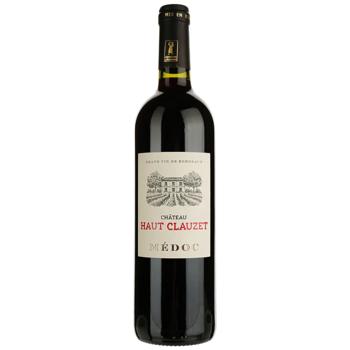 Вино Chateau Haut-Clauzet красное сухое 13% 0,75л - купить, цены на Эпицентр FOOD - фото 1
