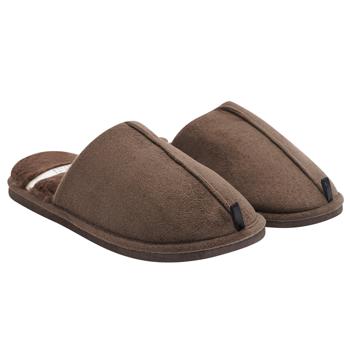 Twins 10975 HS-LUХ Brown Fur Mens Slippers s.44/45