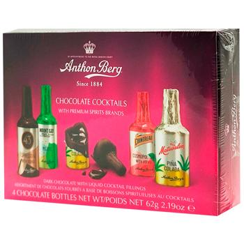 Anthon Berg Dark Chocolate with Cocktail Cream Candies 62g - buy, prices for - photo 2