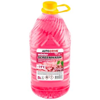 Омыватель стекла Auto Drive Вишня зимний -19С 5л - купить, цены на Чудо Маркет - фото 1