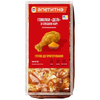 Nasha Riaba Apetytna Deli Chickens Marinated Legs with Curry Spice ~1.3kg - buy, prices for NOVUS - photo 1