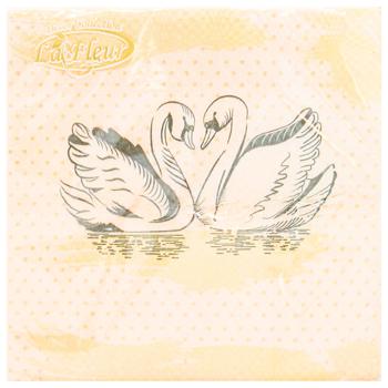 La Fleur Eternal Love Two-ply Napkins 33x33cm 20pcs - buy, prices for MegaMarket - photo 2