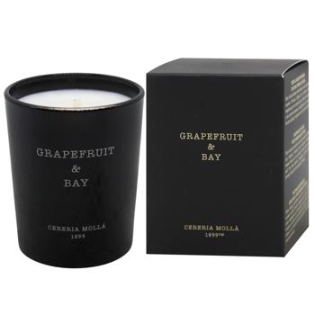 Аромасвеча Cereria Molla Grapefruit & Bay мини 70г