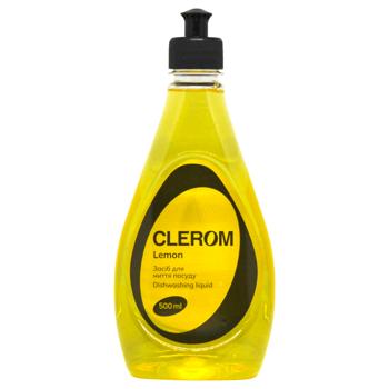 Засіб для миття посуду Clerom Lemon 500мл - купити, ціни на КОСМОС - фото 1