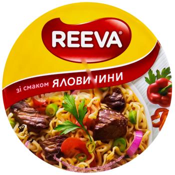 Локшина Reeva зі смаком яловичини 75г - купити, ціни на За Раз - фото 2