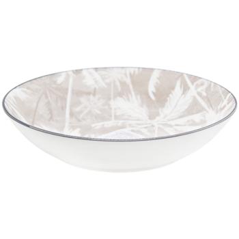 Тарелка Пальма суповая фарфор 20х4,3см - купить, цены на Auchan - фото 3