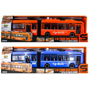 Іграшка CARS S Трамвай   1:16 (інерція, звук, світло, двері відчиняються) - купити, ціни на Auchan - фото 1