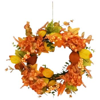 Actuel Autumn Wreath Rattan Pendant 40x40x5cm - buy, prices for Auchan - photo 1