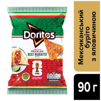 Чипси Doritos зі смаком мексиканського буріто з яловичиною 90г - купити, ціни на Епіцентр FOOD - фото 2