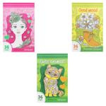 Bourgeois Coloring Book for Adults 12.4х20cm 36 sheets