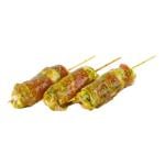 Chicken Fillet Shashlik in Bacon and Marinade