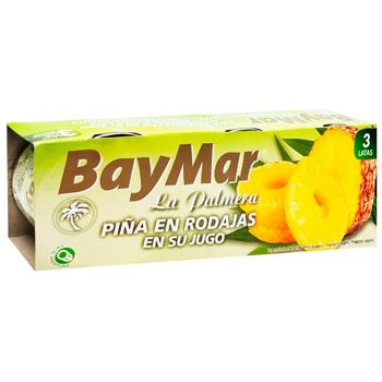 BayMar Pineapple Rings in Own Juice 236ml*3pcs - buy, prices for Vostorg - photo 3