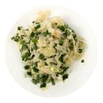 Salad of Sauerkraut and Green Onions