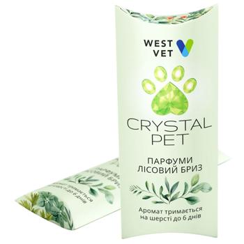 Парфуми для собак та котів West Vet Crystal Pet 5 мл - лісовий бриз - купить, цены на MasterZoo - фото 1