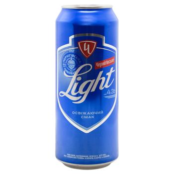 Chernihivske Light Beer 4.3% 0.5l - buy, prices for Ideal - photo 1