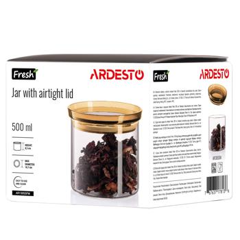 Банка для зберігання Ardesto Fresh 500мл - купити, ціни на - фото 2