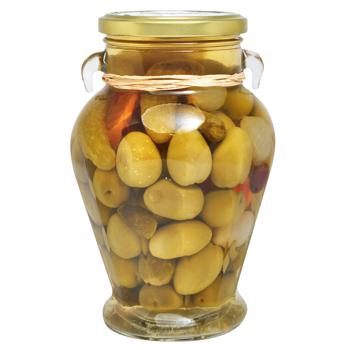 Don Gastronom Mediterranean Olives And Vegetables Cocktail 580g - buy, prices for NOVUS - photo 1