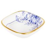 Alba Ceramic Blue Rose Salad Bowl 10cm