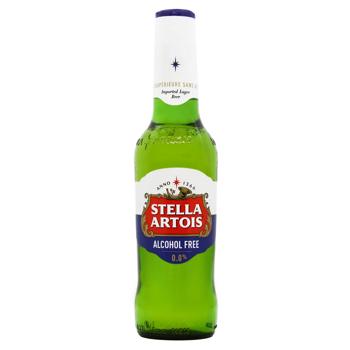 Пиво Stella Artois безалкогольне 0,33л - купити, ціни на Епіцентр FOOD - фото 1