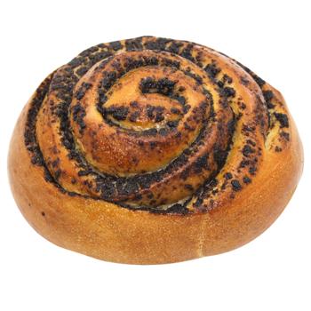 Roll with Poppy Seeds