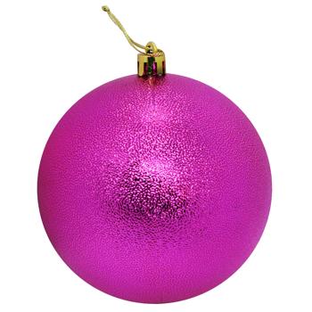 Koopman Christmas Ball 10cm Fuchsia in Assortment - buy, prices for NOVUS - photo 3