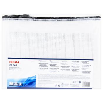 Sigma Zip Bag A4 - buy, prices for METRO - photo 1