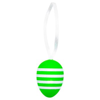 Zed Egg Pendant Stripe Decoration 1pc - buy, prices for - photo 5