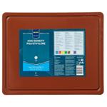 Metro Professional Brown Cutting Board GN 1/2