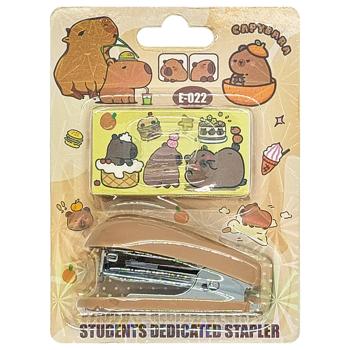 Capybara Stapler + Paper Clips Set E-022 21899 - buy, prices for Tavria V - photo 2