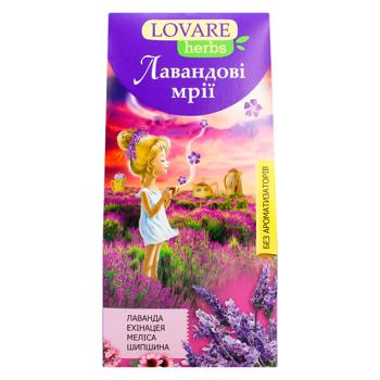 Lovare Herbs Lavender Dreams Herbal Tea 1.8g*20pcs - buy, prices for ULTRAMARKET - photo 2