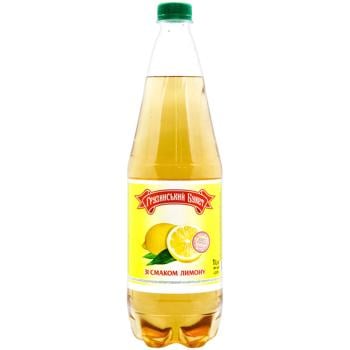 Hruzynskyi Buket Lemon Carbonated Drink 1l - buy, prices for Epicentr FOOD - photo 1