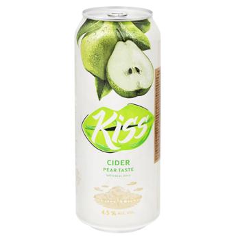 Сидр Kiss зі смаком груші 4,5% 0,5л - купити, ціни на - фото 2