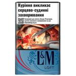 Цигарки L&M Loft Sea Blue 20шт