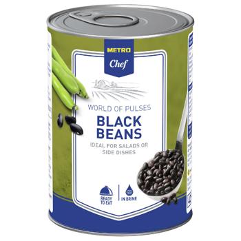 Metro Chef Black Beans in Brine 425ml