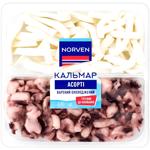 Кальмар Norven Ассорти вареный охлажденный 330г