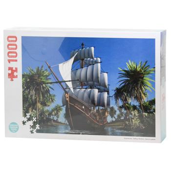 DGT-Games Sailboat at Sunrise Puzzle 1000 elements