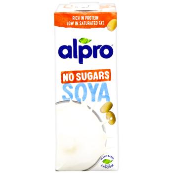 Alpro Sugar-Free Soya Drink with Calcium 3% 1l - buy, prices for COSMOS - photo 3
