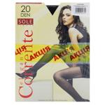 Siela Corrente Sole 20 Den + 40 Den Set of Women's Tights s.4 Nero 2 pairs