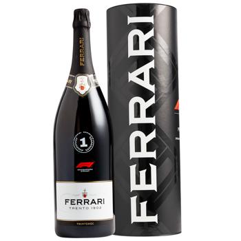 Вино ігристе Ferrari F1 Jeroboam біле брют 12% 3л - купити, ціни на WINETIME - фото 1