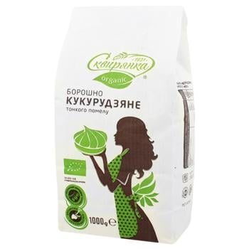 Мука кукурузная Сквирянка органическая 1кг