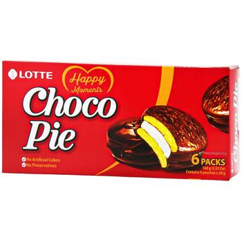 Печенье Lotte Choco Pie 168г