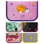 Пенал Апельсин односекційний на блискавці 125х190мм в асортименті