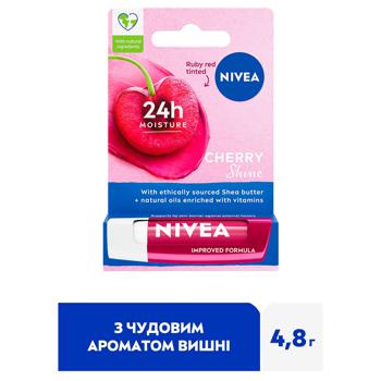 Nivea Cherry Kiss Hygienic Lipstick 4.8g - buy, prices for MegaMarket - photo 3