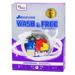 Wash&Free Jasmine & Lavender with Marseille Soap Universal Washing Powder 400g