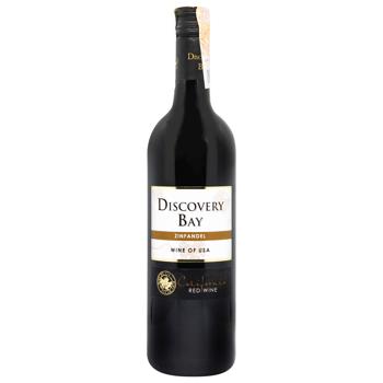 Вино Discovery Bay Zinfandel красное полусухое 14% 0,75л