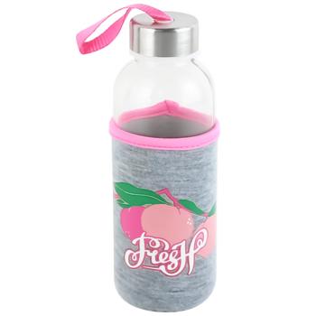 Excellent Houseware Glass Water Bottle 400ml - buy, prices for Auchan - photo 4