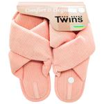 Twins HS-VL Women's Velvet Pink Slippers s.38/39