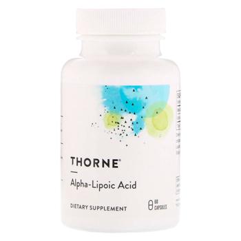 Thorne Research Thiocid-300 Alpha Lipoic Acid 300mg 60 capsules - buy, prices for Biotus - photo 1